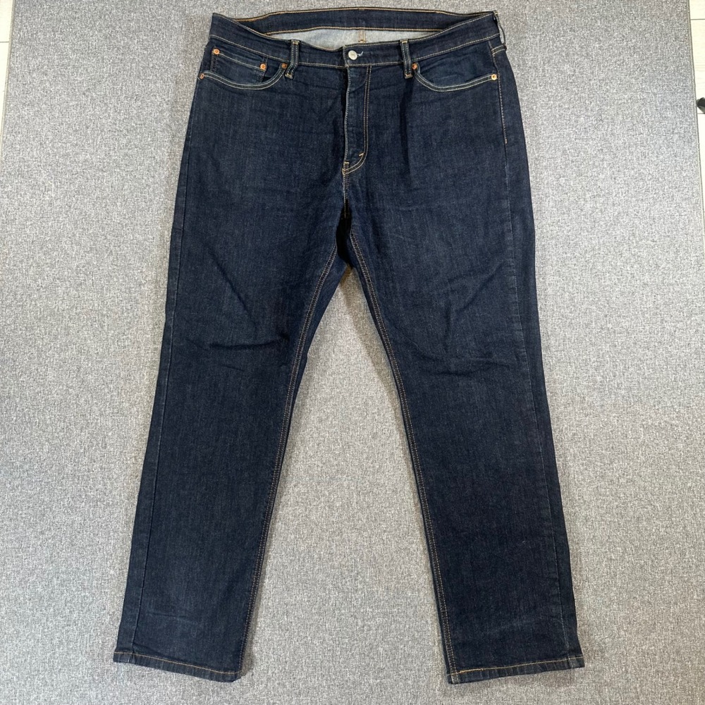 Levis 541‎ Athletic Taper Jeans Mens 38x32 Dark Wash Blue Denim Pants Stretch